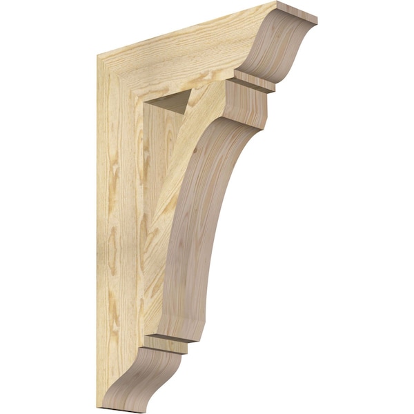 Ekena Millwork Legacy Traditional Rough Sawn Bracket, Douglas Fir, 6"W x 22"D x 34"H BKT06X22X34LEC01RDF - main